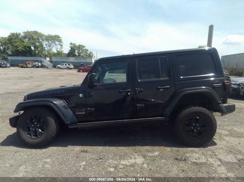 2018 Jeep Wrangler Unlimited Moab 4X4 VIN: 1C4HJXEG4JW321455 Lot: 39567258