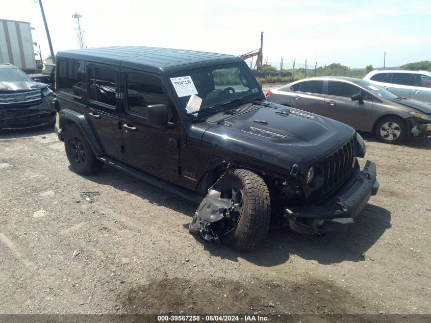 2018 Jeep Wrangler Unlimited Moab 4X4 VIN: 1C4HJXEG4JW321455 Lot: 39567258