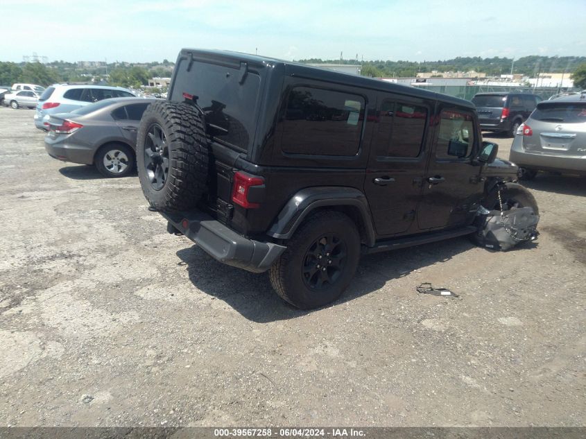 2018 Jeep Wrangler Unlimited Moab 4X4 VIN: 1C4HJXEG4JW321455 Lot: 39567258