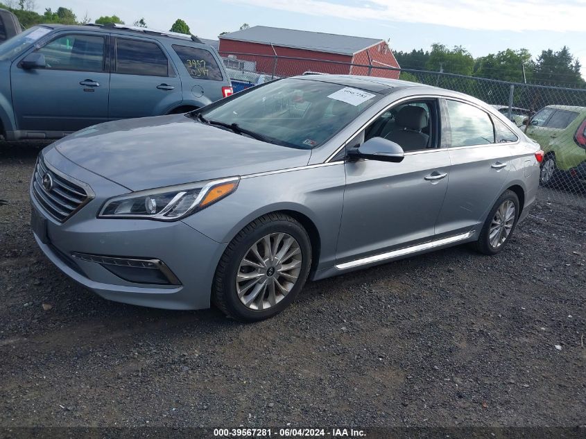 2015 HYUNDAI SONATA LIMITED - 5NPE34AF6FH078625