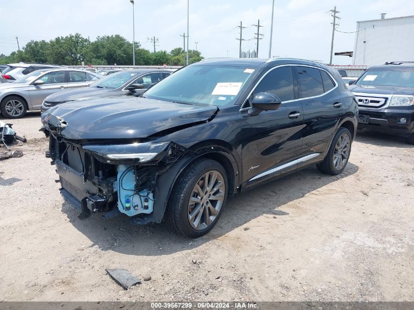 2022 Buick Envision Fwd Avenir VIN: LRBFZRR41ND121922 Lot: 39567299