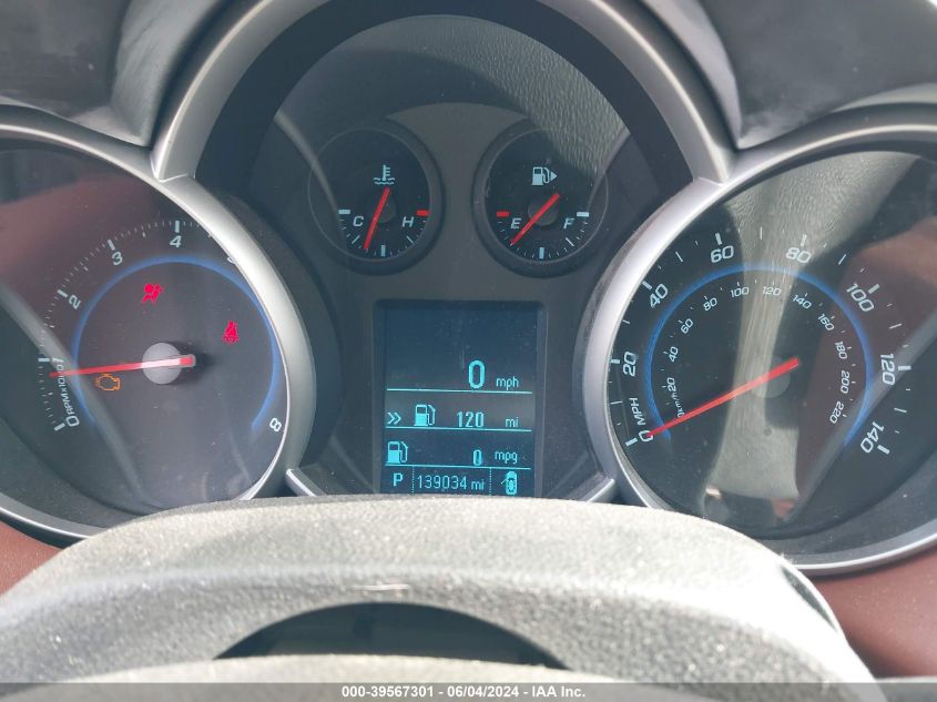 2012 Chevrolet Cruze 2Lt VIN: 1G1PG5SC1C7374913 Lot: 39567301