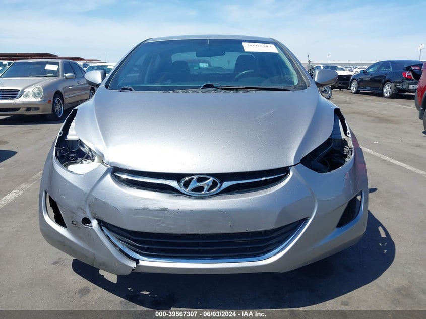 2012 Hyundai Elantra Gls (Ulsan Plant) VIN: KMHDH4AE0CU327468 Lot: 39567307
