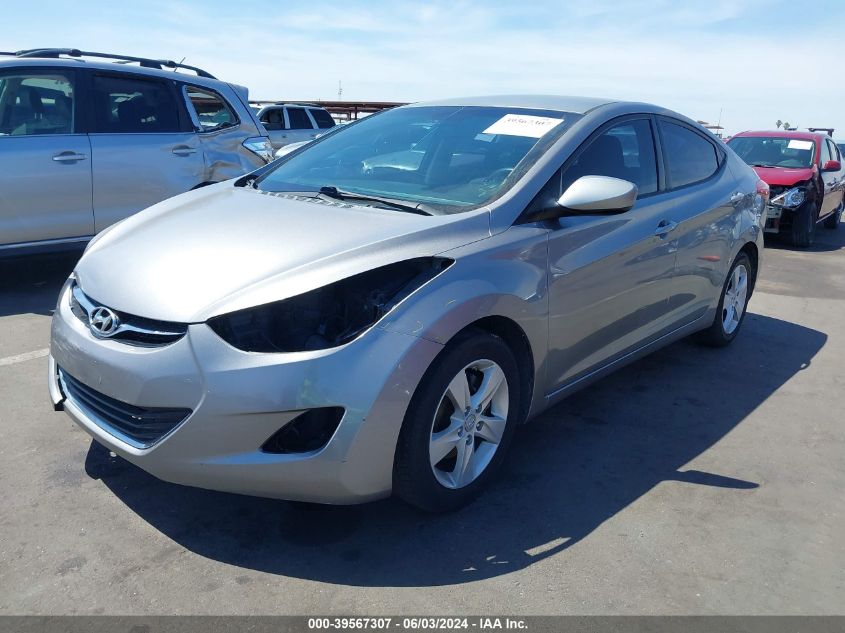 2012 Hyundai Elantra Gls (Ulsan Plant) VIN: KMHDH4AE0CU327468 Lot: 39567307