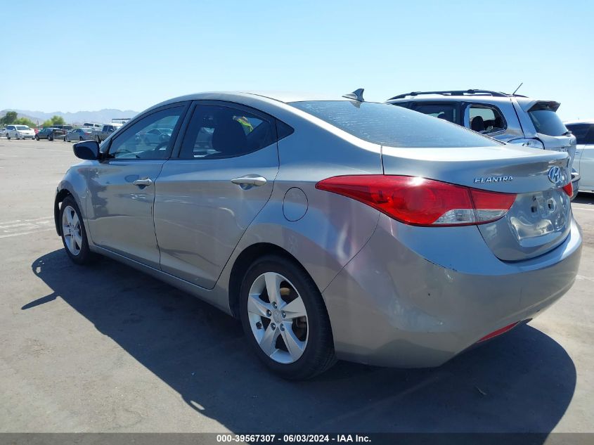 2012 Hyundai Elantra Gls (Ulsan Plant) VIN: KMHDH4AE0CU327468 Lot: 39567307