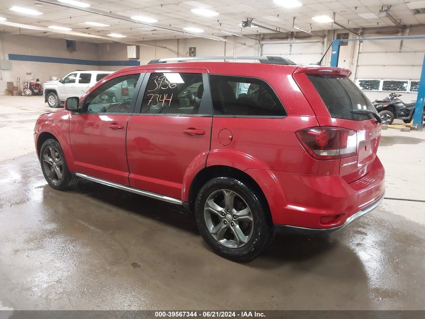 2015 DODGE JOURNEY VIN: 3C4PDCGB4FT727598