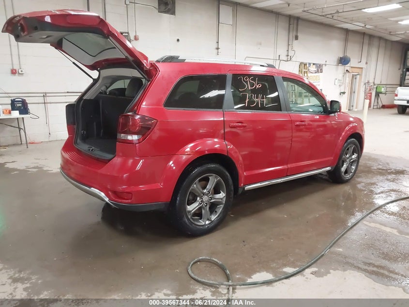 2015 DODGE JOURNEY VIN: 3C4PDCGB4FT727598