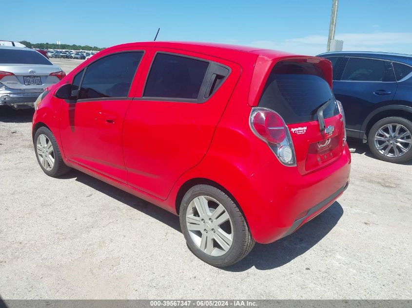 2014 Chevrolet Spark 1Lt Auto VIN: KL8CD6S92EC519727 Lot: 39567347