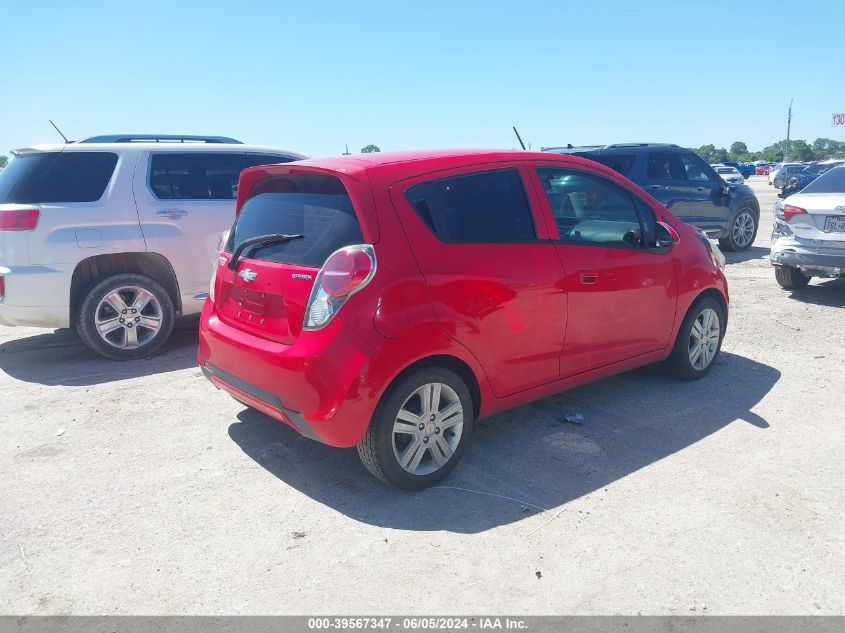 2014 Chevrolet Spark 1Lt Auto VIN: KL8CD6S92EC519727 Lot: 39567347