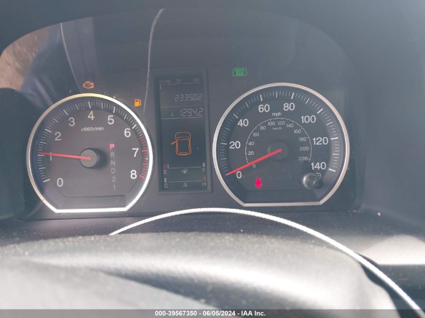 2009 Honda Cr-V Lx VIN: 5J6RE48329L004670 Lot: 39567350