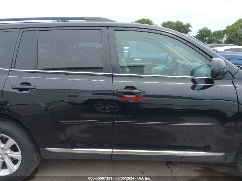 2012 Toyota Highlander Se V6 VIN: 5TDZK3EH2CS089346 Lot: 39567351