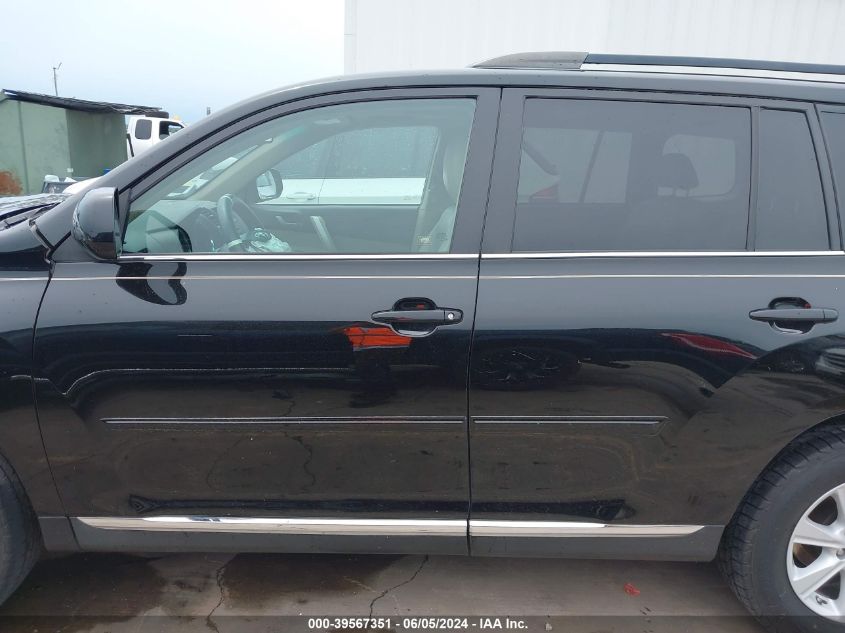 2012 Toyota Highlander Se V6 VIN: 5TDZK3EH2CS089346 Lot: 39567351