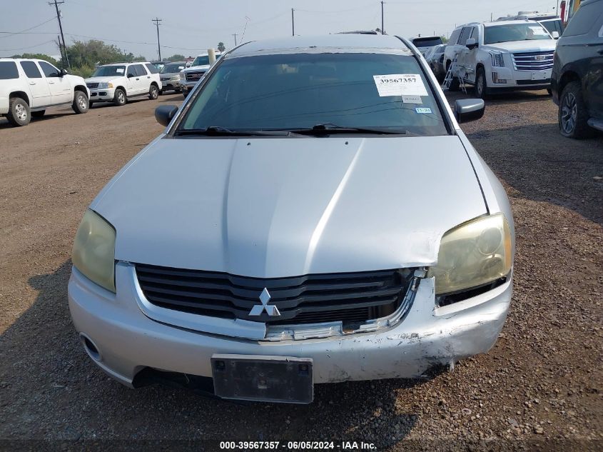 2007 Mitsubishi Galant De VIN: 4A3AB26F47E026391 Lot: 39567357