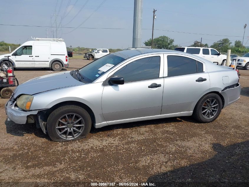 2007 Mitsubishi Galant De VIN: 4A3AB26F47E026391 Lot: 39567357