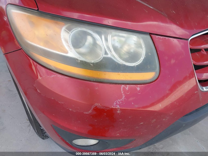 2010 Hyundai Santa Fe Gls VIN: 5NMSG3AB9AH415261 Lot: 39567359