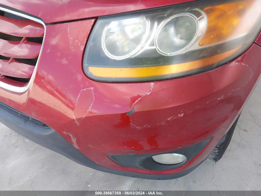 2010 Hyundai Santa Fe Gls VIN: 5NMSG3AB9AH415261 Lot: 39567359