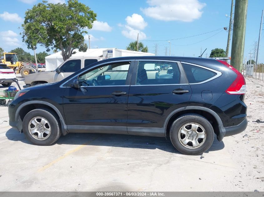 2014 Honda Cr-V Lx VIN: 5J6RM4H31EL058474 Lot: 39567371