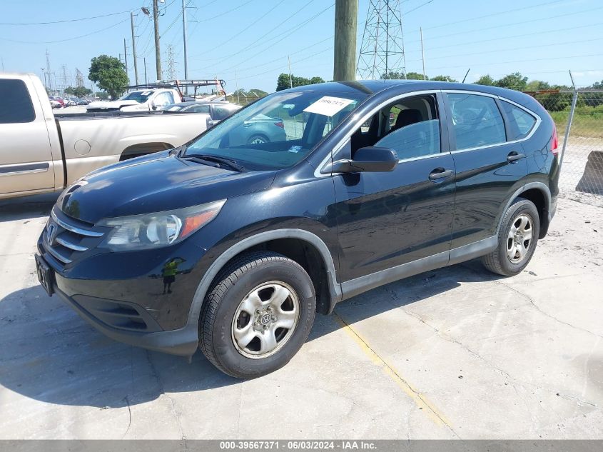 2014 Honda Cr-V Lx VIN: 5J6RM4H31EL058474 Lot: 39567371