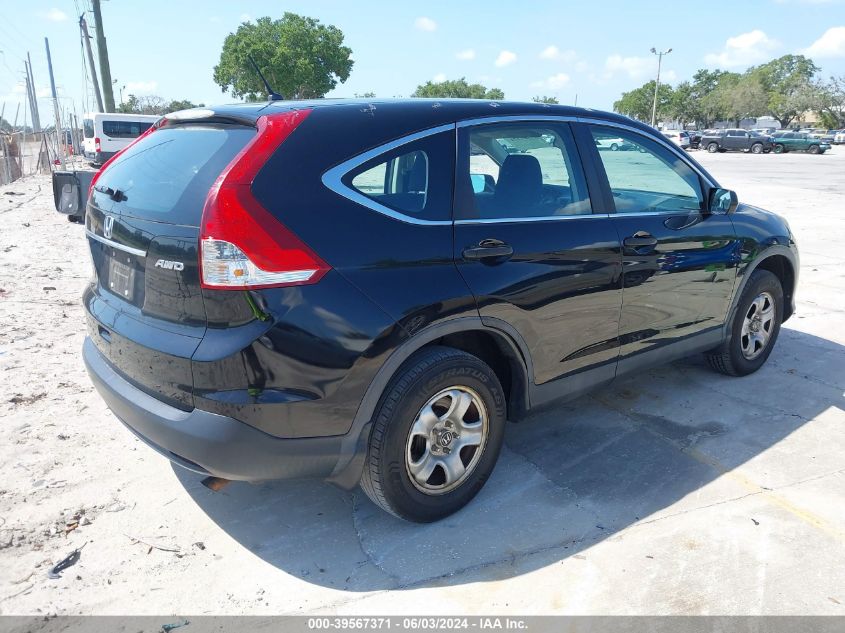 2014 Honda Cr-V Lx VIN: 5J6RM4H31EL058474 Lot: 39567371