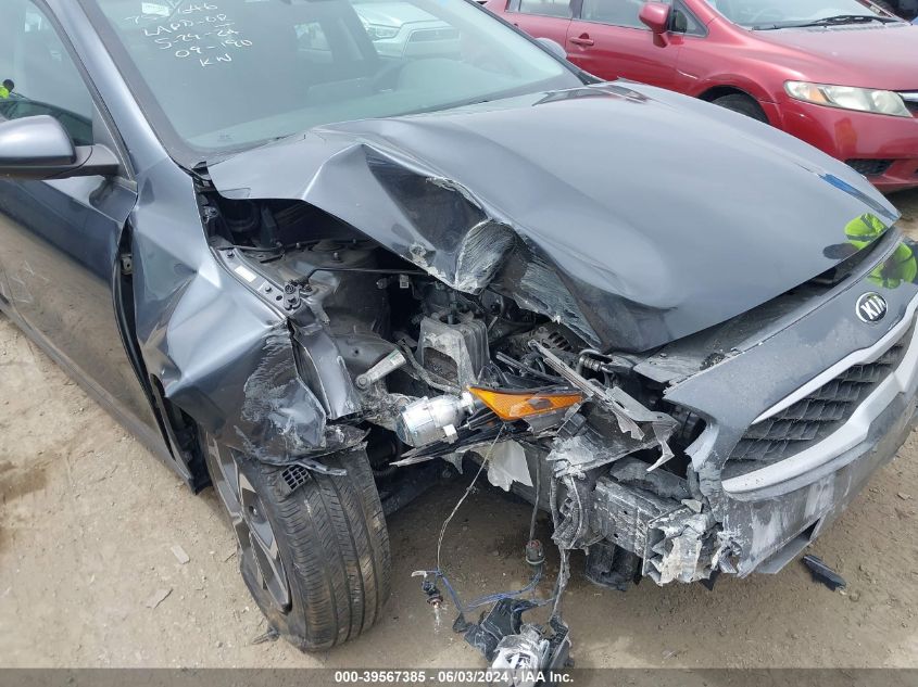 2020 Kia Forte Lxs VIN: 3KPF24AD4LE244744 Lot: 39567385