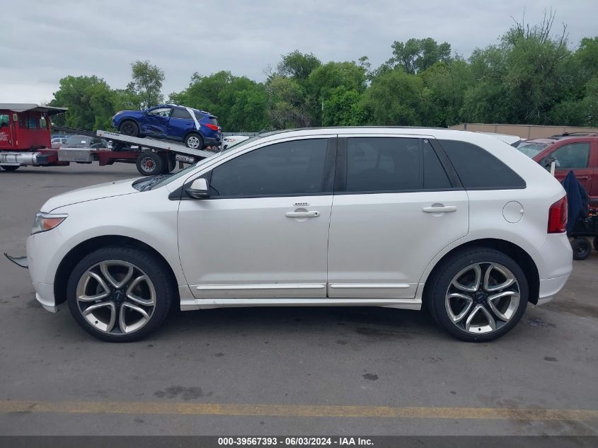 2012 Ford Edge Sport VIN: 2FMDK4AK7CBA70189 Lot: 39567393