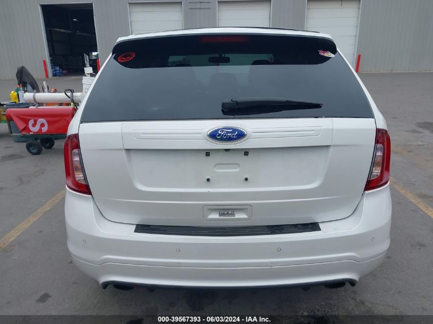 2012 Ford Edge Sport VIN: 2FMDK4AK7CBA70189 Lot: 39567393