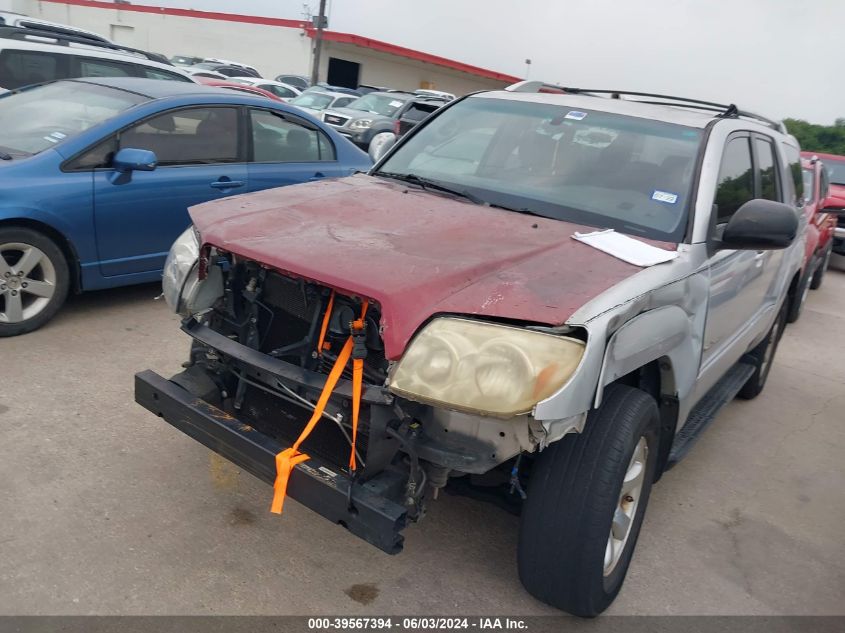 2005 Toyota 4Runner Sr5 VIN: JTEBT14R058028190 Lot: 39567394