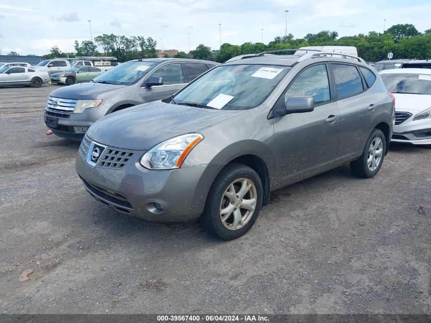 2008 Nissan Rogue Sl VIN: JN8AS58V88W134232 Lot: 39567400