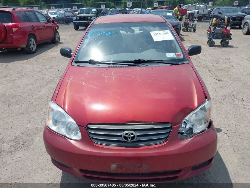 2004 Toyota Corolla Ce VIN: JTDBR32E142025623 Lot: 39567405