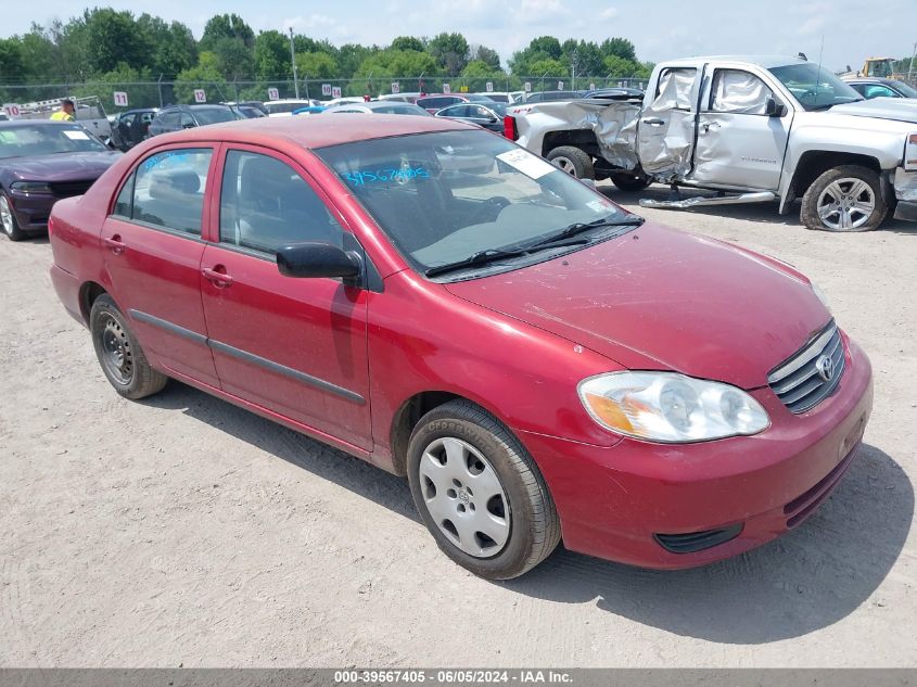 2004 Toyota Corolla Ce VIN: JTDBR32E142025623 Lot: 39567405