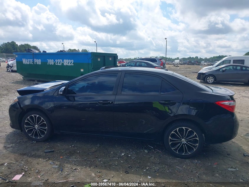 2016 Toyota Corolla S Plus VIN: 2T1BURHE4GC593024 Lot: 39567410