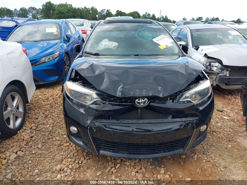 2016 Toyota Corolla S Plus VIN: 2T1BURHE4GC593024 Lot: 39567410