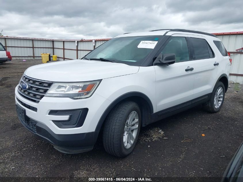 2017 Ford Explorer VIN: 1FM5K8B8XHGA71433 Lot: 39567415