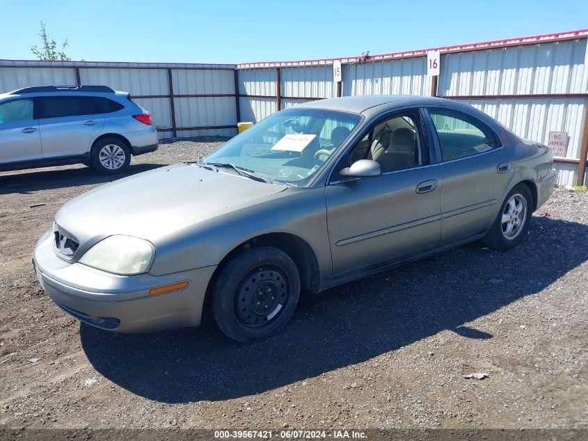 2002 Mercury Sable Gs VIN: 1MEFM50U52G621158 Lot: 39567421