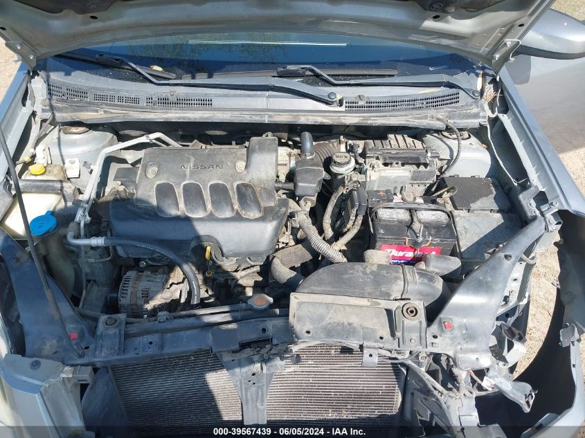 2010 Nissan Sentra 2.0 VIN: 3N1AB6AP4AL602288 Lot: 39567439