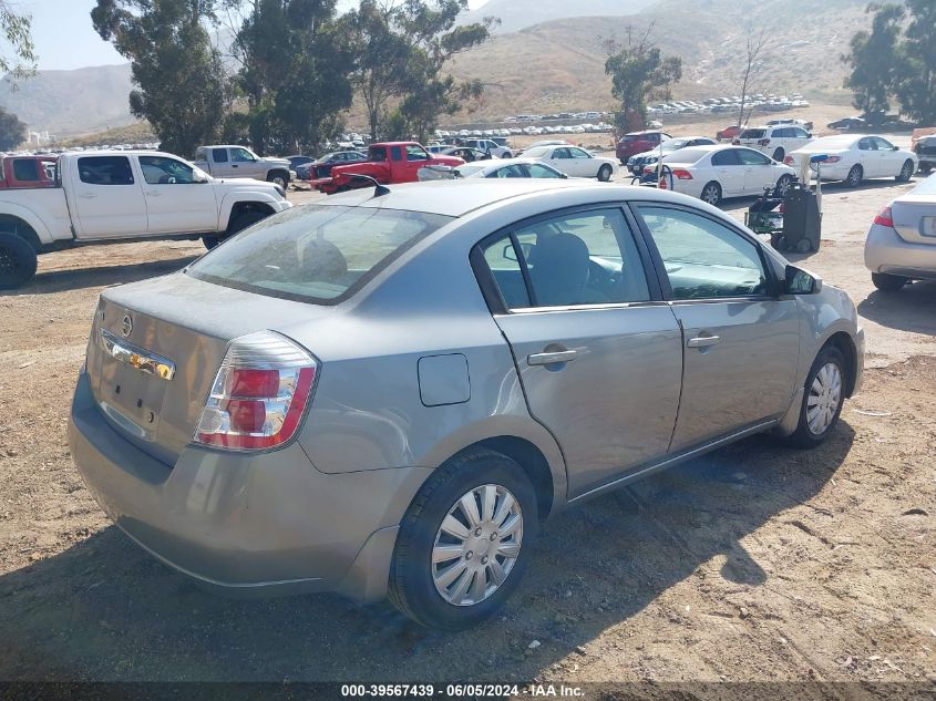 2010 Nissan Sentra 2.0 VIN: 3N1AB6AP4AL602288 Lot: 39567439