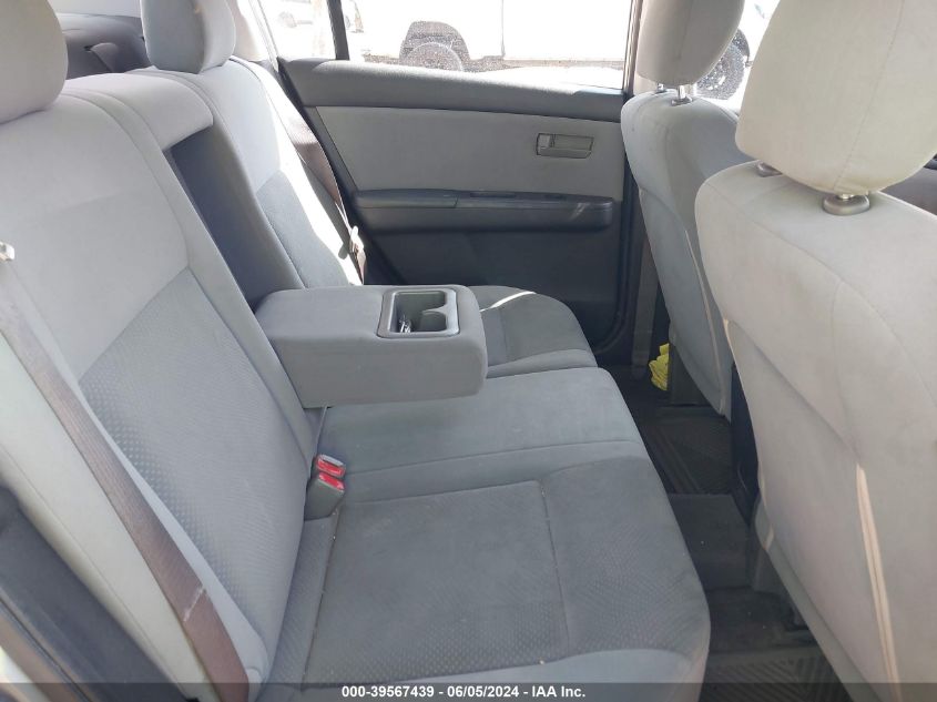 2010 Nissan Sentra 2.0 VIN: 3N1AB6AP4AL602288 Lot: 39567439