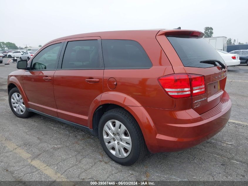 2014 Dodge Journey American Value Pkg VIN: 3C4PDCAB6ET303170 Lot: 39567445