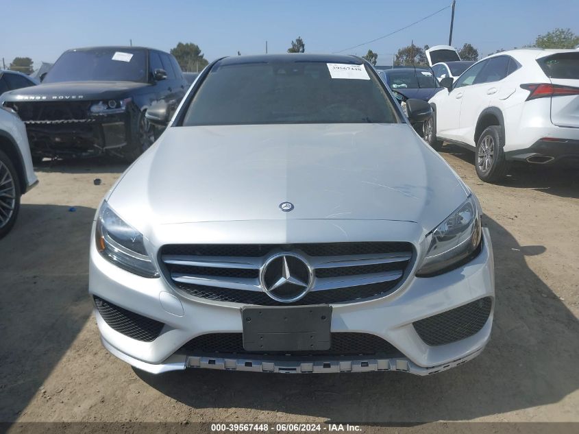 2016 Mercedes-Benz C 300 4Matic/Luxury 4Matic/Sport 4Matic VIN: 55SWF4KB8GU133193 Lot: 39567448