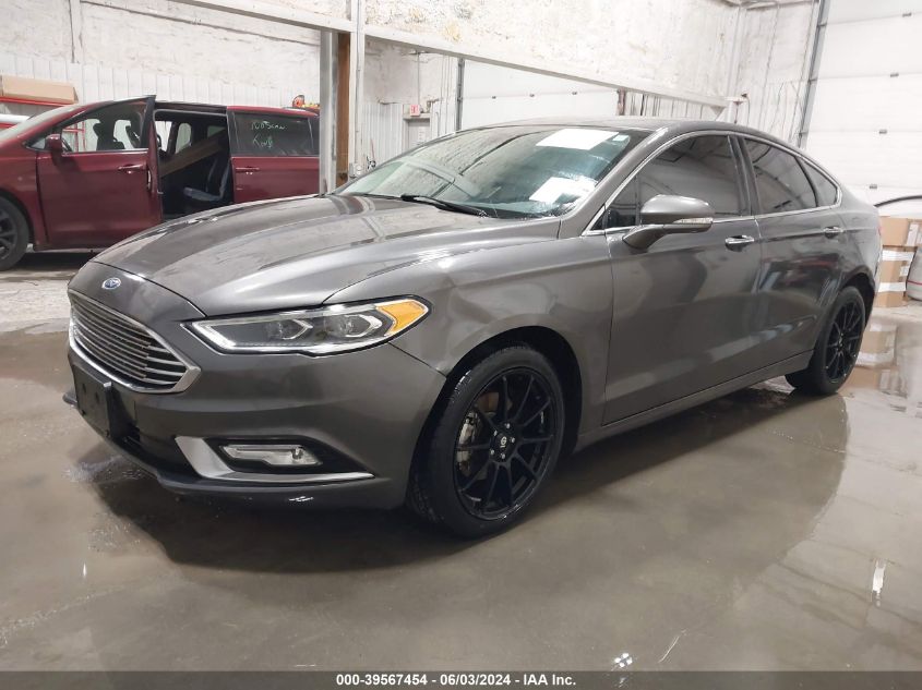 2017 FORD FUSION TITANIUM - 3FA6P0D9XHR351224