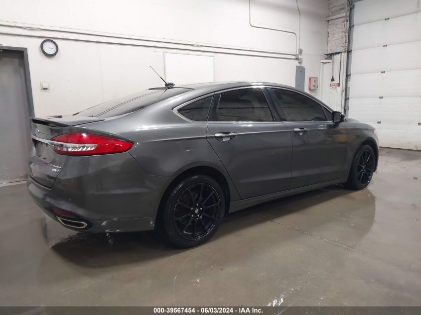 2017 Ford Fusion Titanium VIN: 3FA6P0D9XHR351224 Lot: 39567454