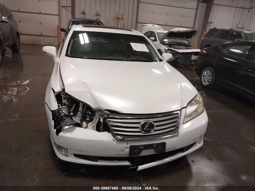 2011 Lexus Es 350 VIN: JTHBK1EG0B2472378 Lot: 39567460