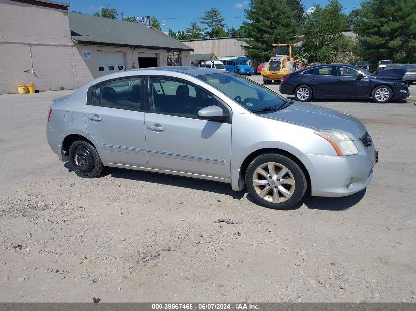 2012 Nissan Sentra 2.0 Sl VIN: 3N1AB6AP1CL721757 Lot: 39567466