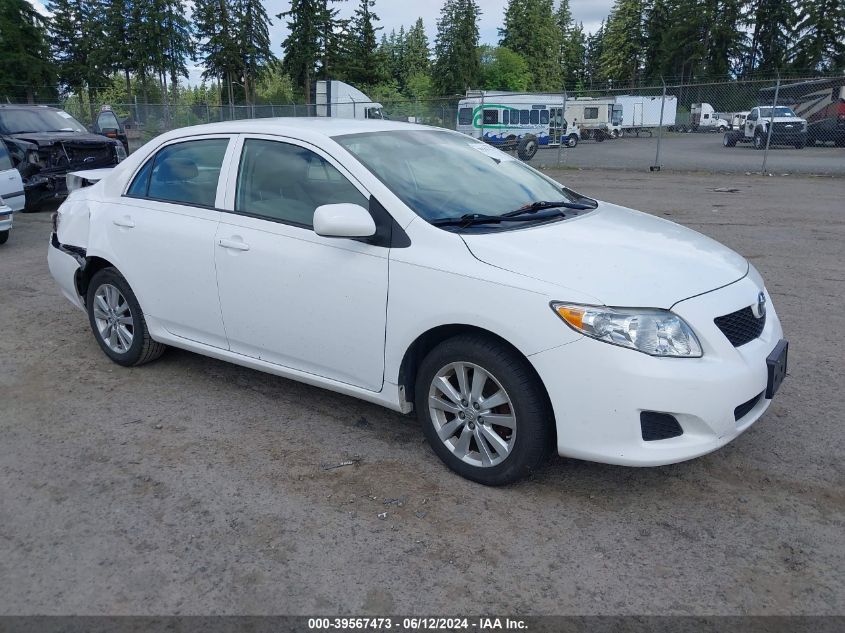 2009 Toyota Corolla Le VIN: 1NXBU40E69Z031304 Lot: 39567473