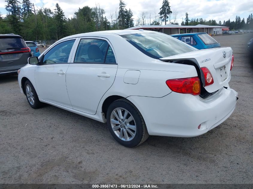 2009 Toyota Corolla Le VIN: 1NXBU40E69Z031304 Lot: 39567473