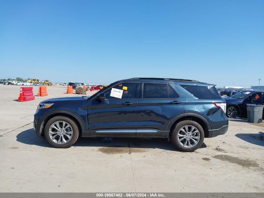 2023 Ford Explorer Xlt VIN: 1FMSK7DH6PGB44340 Lot: 39567482
