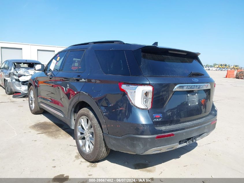 2023 Ford Explorer Xlt VIN: 1FMSK7DH6PGB44340 Lot: 39567482