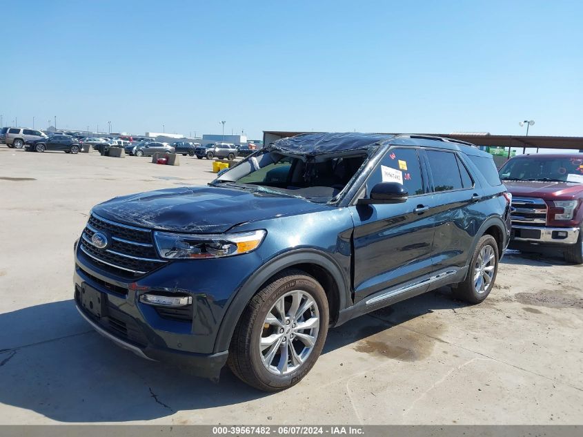 2023 Ford Explorer Xlt VIN: 1FMSK7DH6PGB44340 Lot: 39567482