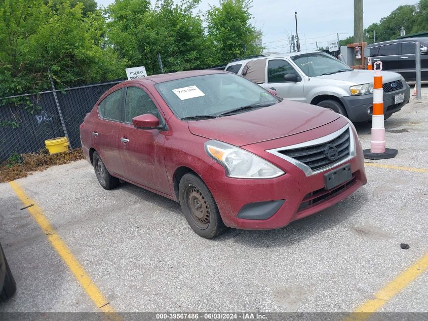 2016 Nissan Versa 1.6 S/1.6 S+/1.6 Sl/1.6 Sv VIN: 3N1CN7AP8GL851613 Lot: 39567486