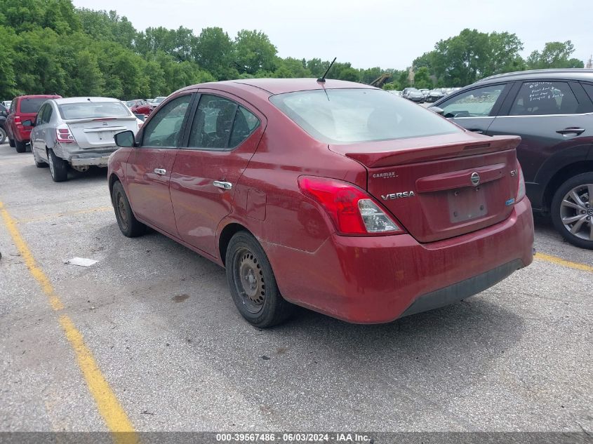 2016 Nissan Versa 1.6 S/1.6 S+/1.6 Sl/1.6 Sv VIN: 3N1CN7AP8GL851613 Lot: 39567486